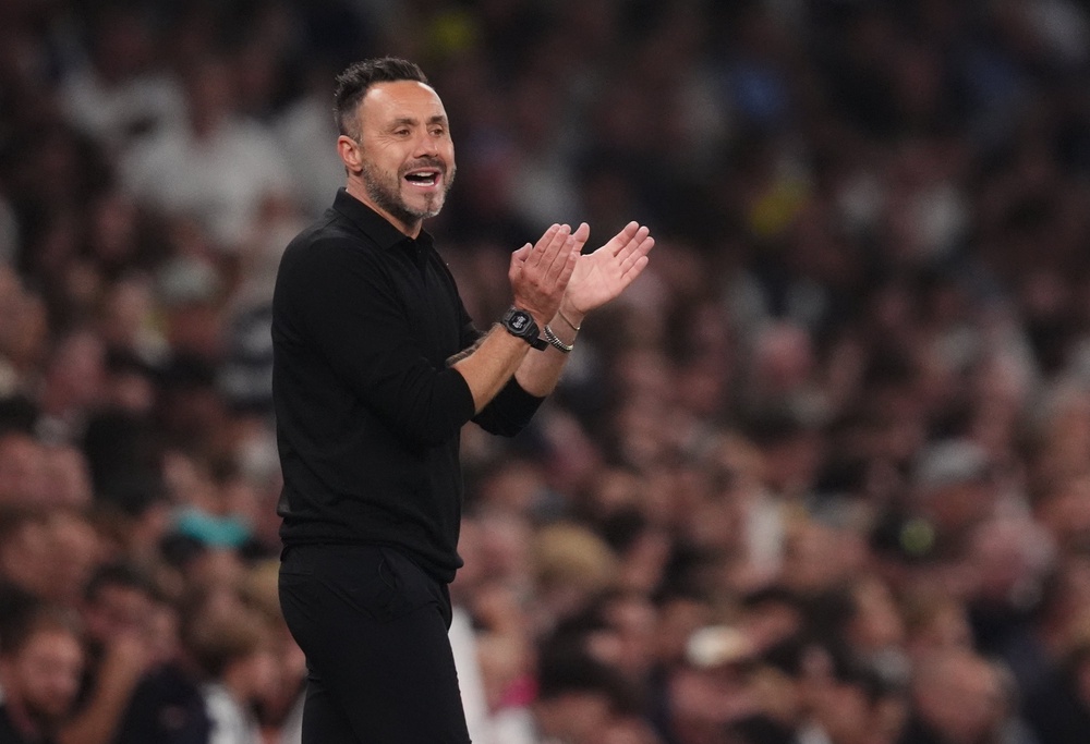 Roberto De Zerbi’s Tottenham have spent over £300m this summer (John Walton/PA) (PA Wire)