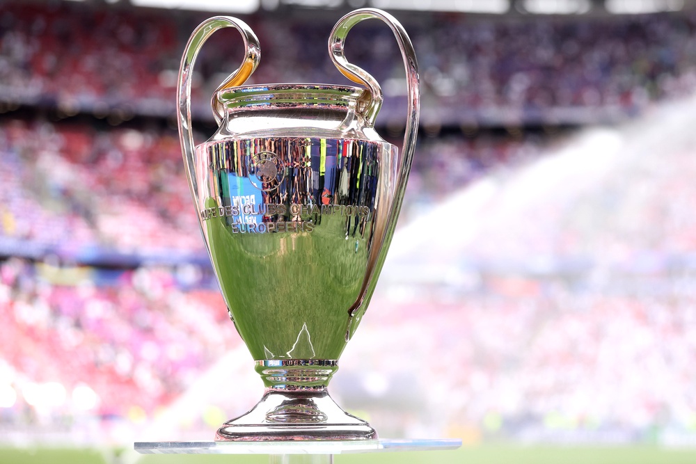 The Champions League trophy (Getty)