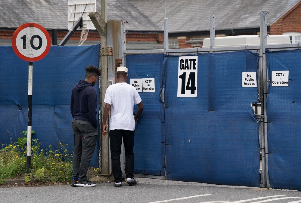 Ministers are increasing the use of more ‘basic’ sites including former military barracks (PA) (PA Archive)