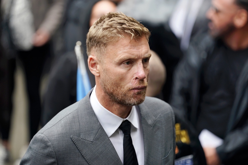 Freddie Flintoff suffered serious facial injuries in a crash while filming (Getty)