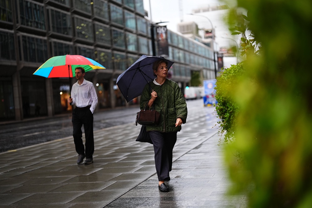 Some places could see up to 75mm of rain (Aaron Chown/PA) (PA Wire)