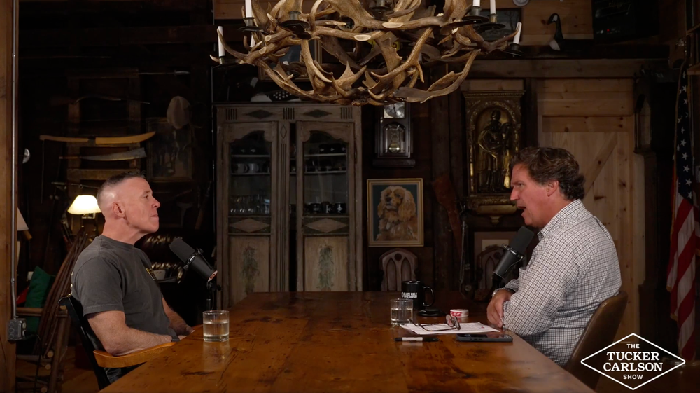 'I’m in a running battle every time I go out,” Bovino said. 'There’s some crazies out there. You know, you know this, Tucker, and you bet. Do I think they want me killed? Absolutely' (The Tucker Carlson Show)