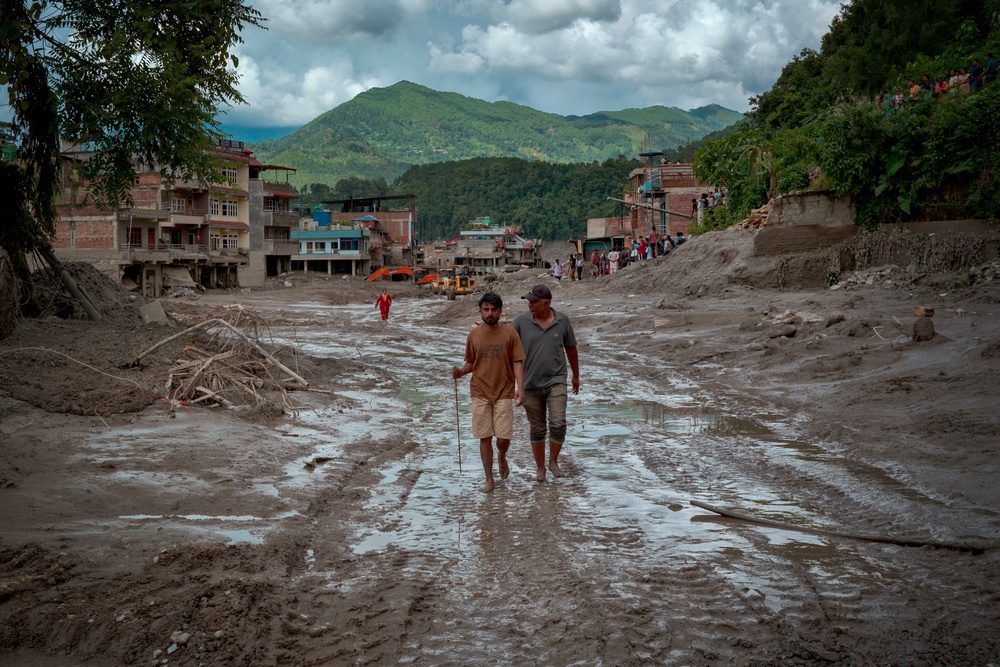 Image from: Nepal flash floods latest: At least 380 dead and hundreds more missing as fears grow of another deadly surge