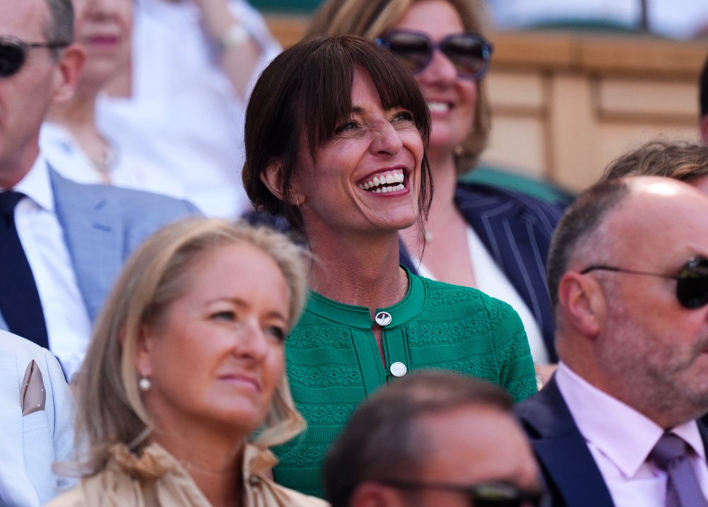 Davina McCall received the outstanding achievement award (Mike Egerton/PA) (PA Wire)