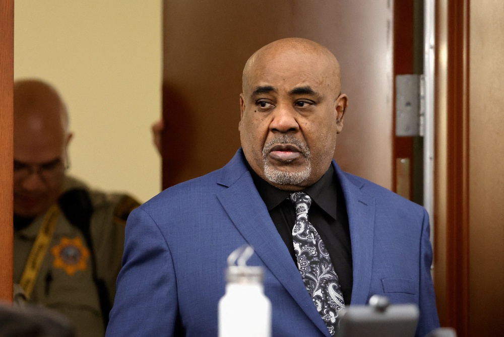 Davis, 63, did not testify in his own defense (Steve Marcus/via Reuters)