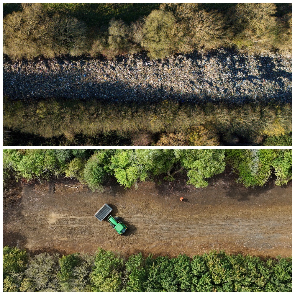 The Environment Agency funded the estimated £6 million Cherwell operation, although officials said they will pursue those responsible for the money as their investigation develops. (Jacob King/Joe Giddens/PA)