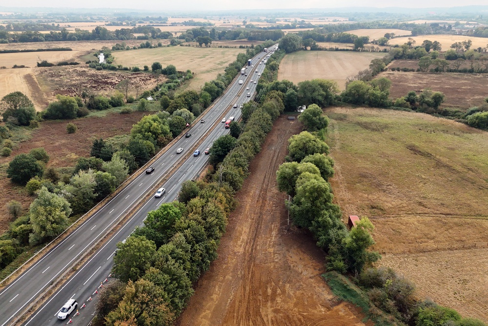 Concrete blocks have been placed to stop access to the site (Joe Giddens/PA ) (PA Wire)