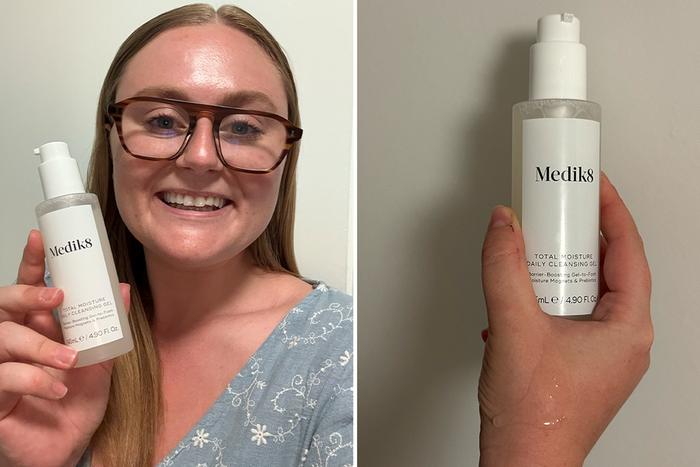 This cleanser left my skin feeling comfortable rather than squeaky-clean (Lucy Smith/The Independent)