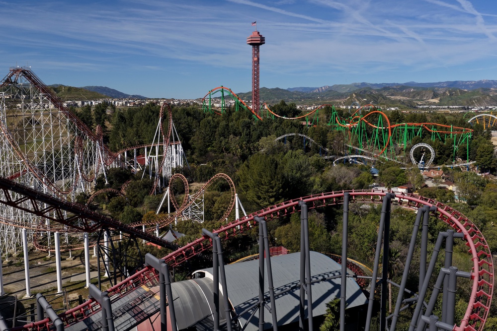 Six Flags Magic Mountain has previously described the roller coaster as having the potential to leave ‘even the most hardened thrill seeker screaming’ (Getty)