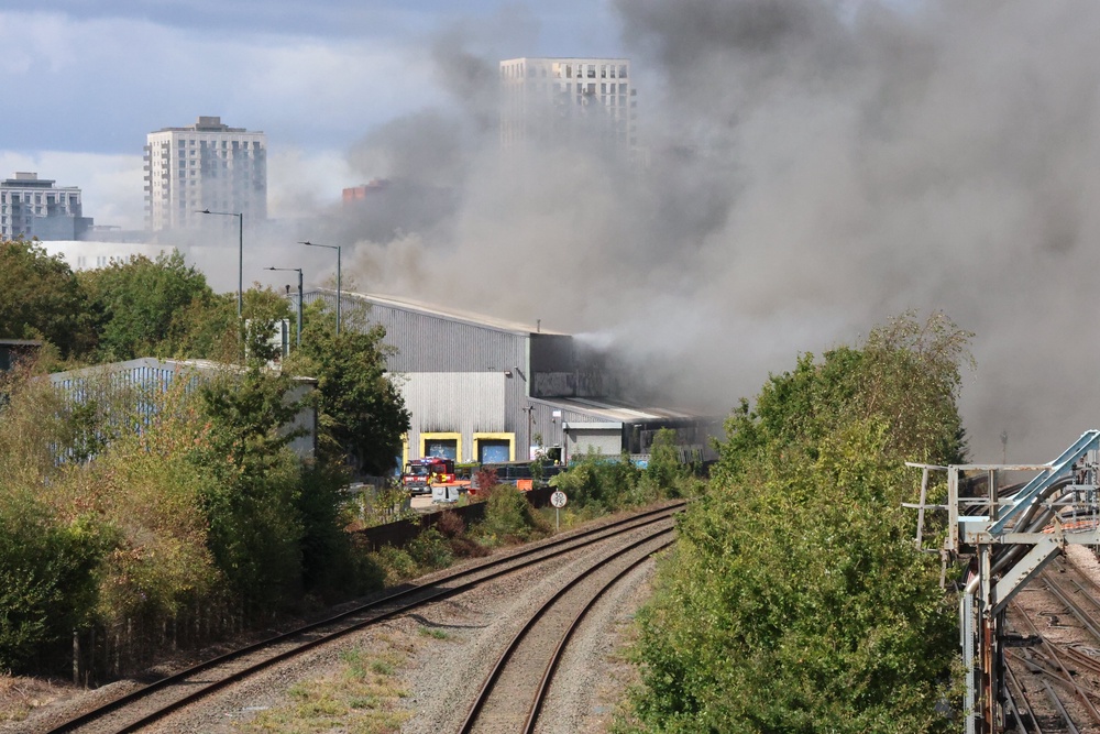 Twenty fire engines are responding (PA)