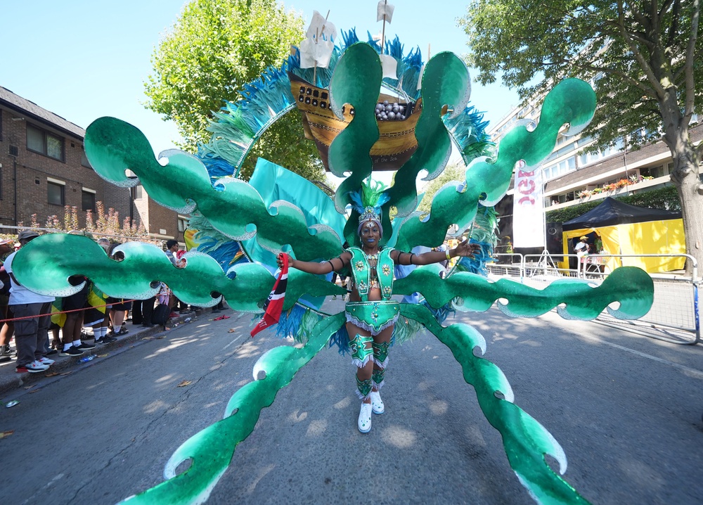 Dancers performing during the Notting Hill Carnival celebration last year (Yui Mok/PA) (PA Archive)