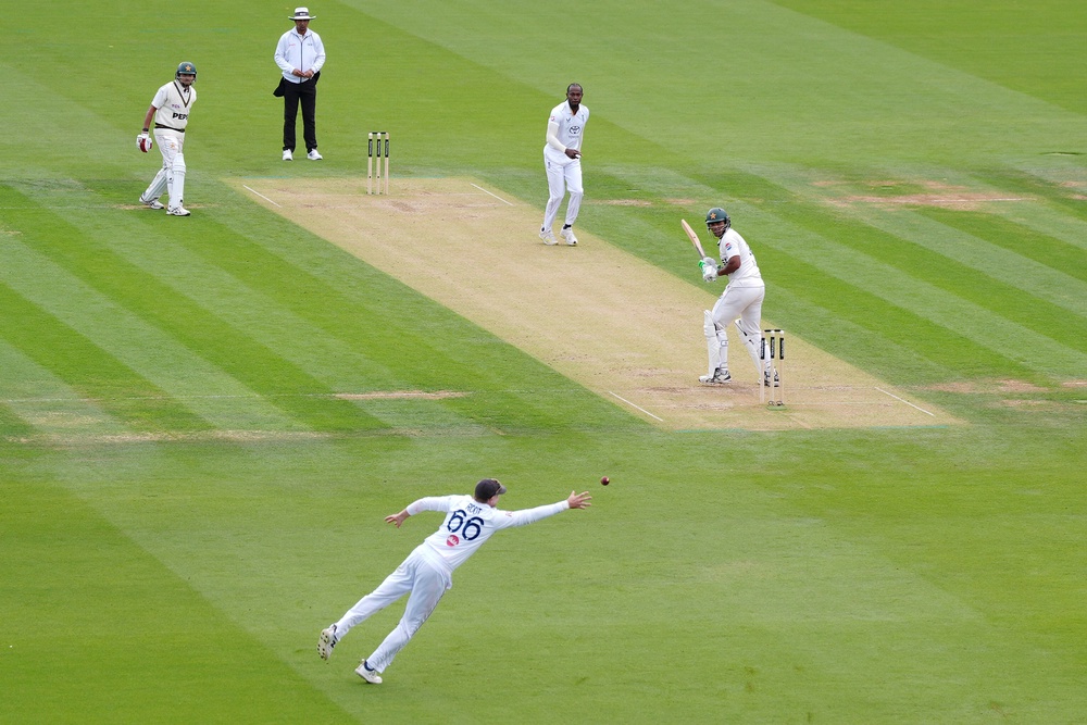 Day two of the second Rothesay Test match (Ben Whitley/PA) (PA Wire)