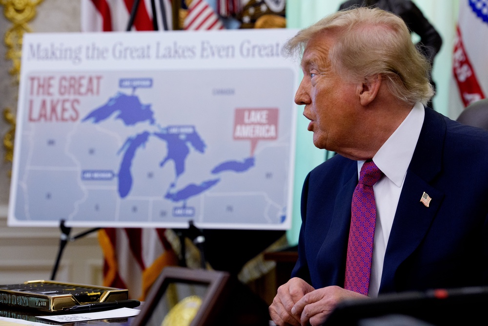 A map labeling Lake Ontario as 