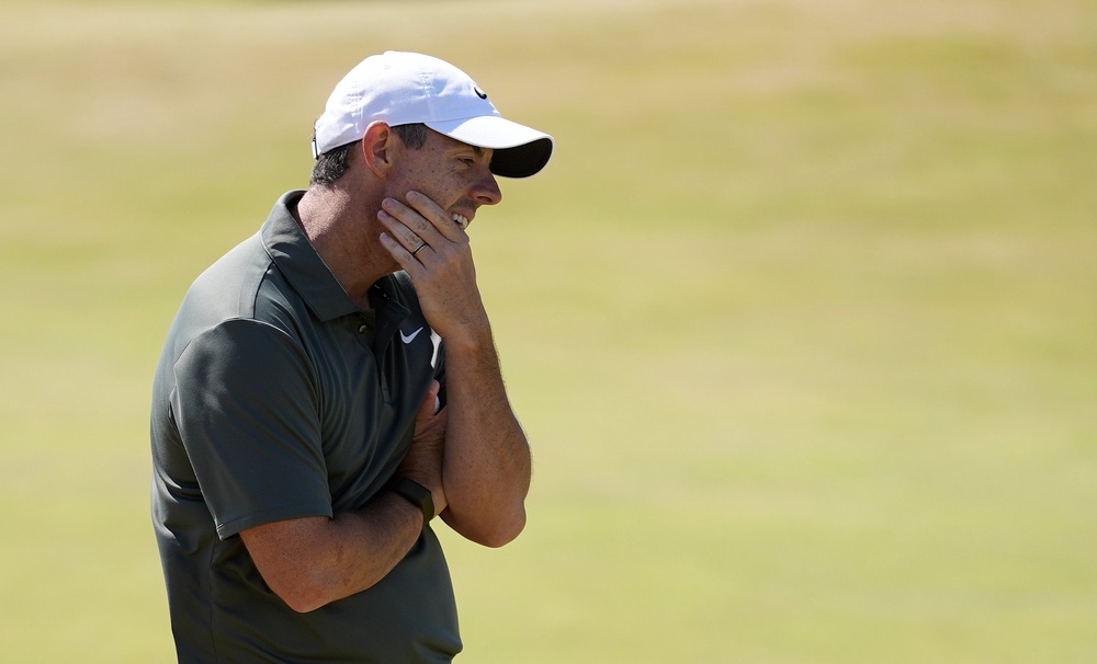 Rory McIlroy has a lot of work to do in Atlanta (Peter Byrne/PA) (PA Wire)