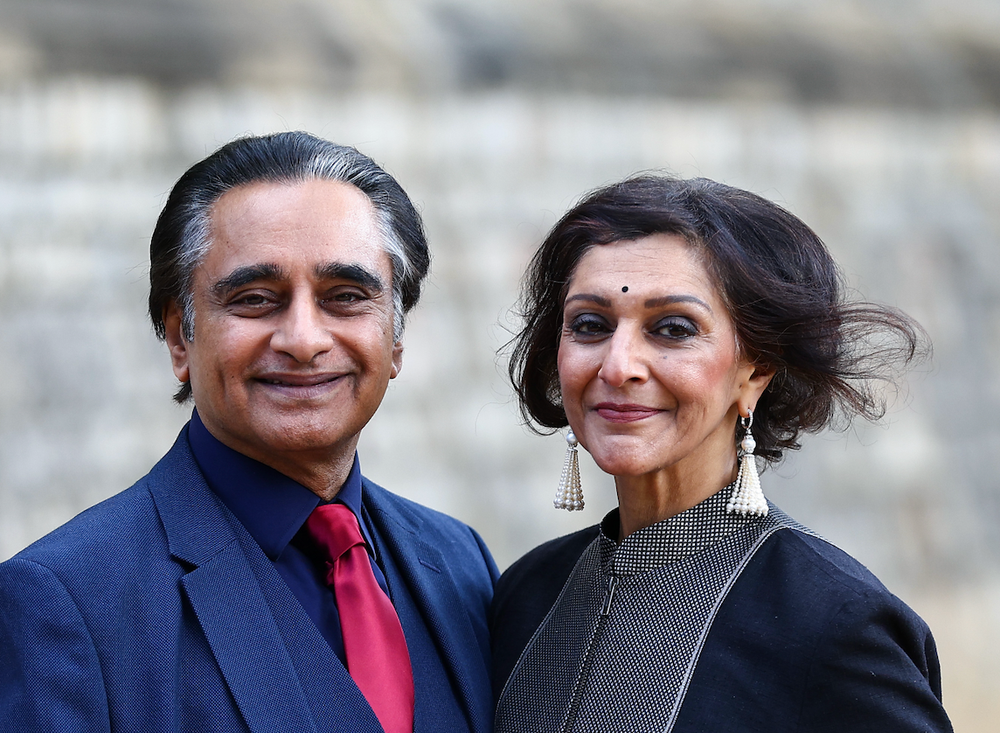 Sanjeev Bhaskar and Meera Syal married in 2005 (Getty Images)