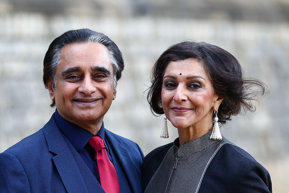 Sanjeev Bhaskar and Meera Syal married in 2005 (Getty)