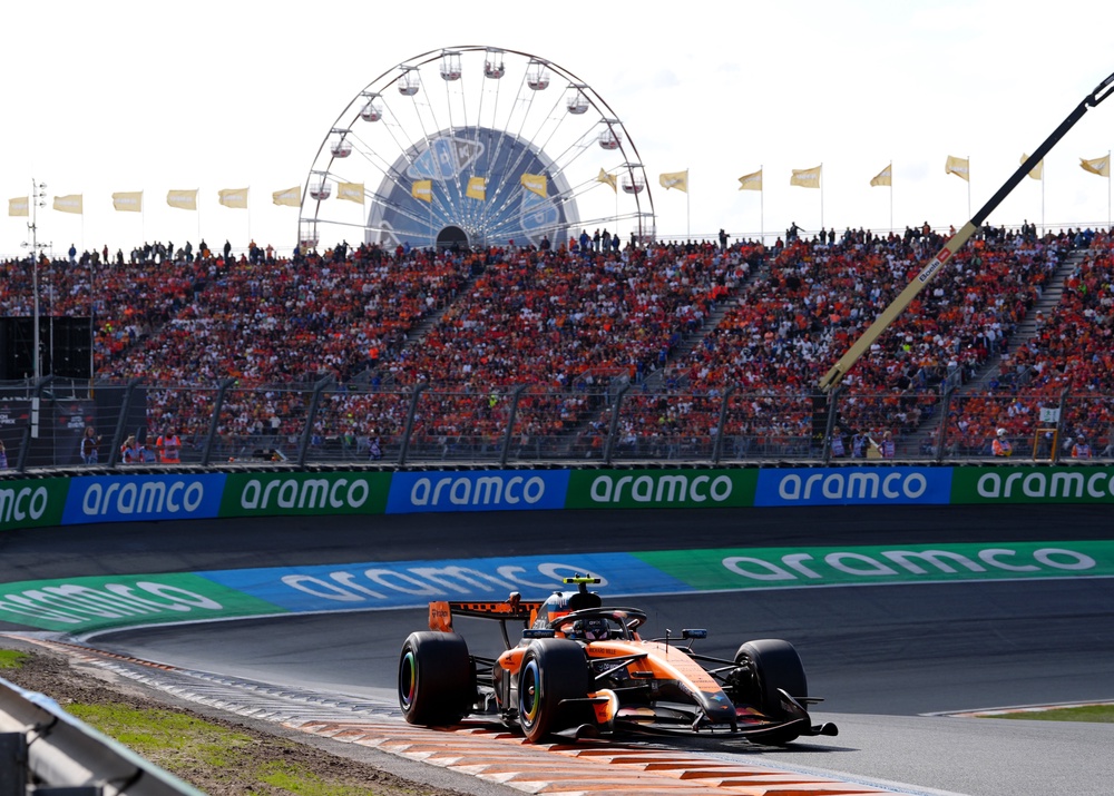Norris is already in his eighth season with McLaren (David Davies/PA) (PA Wire)