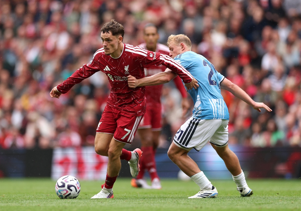 Wirtz was more effective but there remain big gaps in this Liverpool side (Getty)