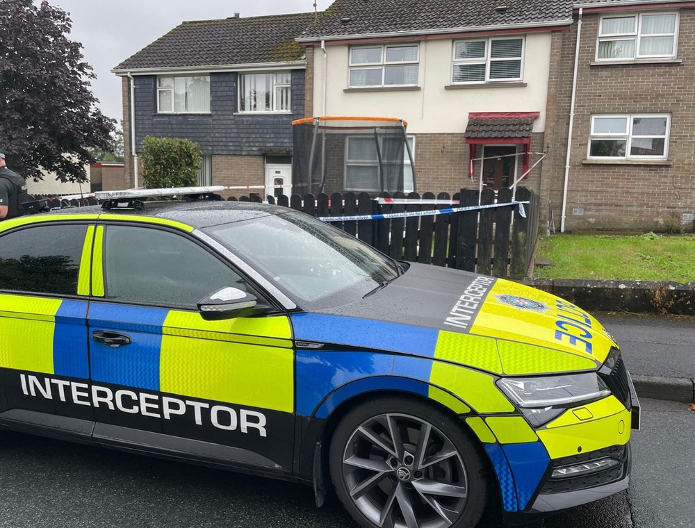 Police are at the scene in the Lisnahull Road area of Dungannon (PA) (PA Wire)