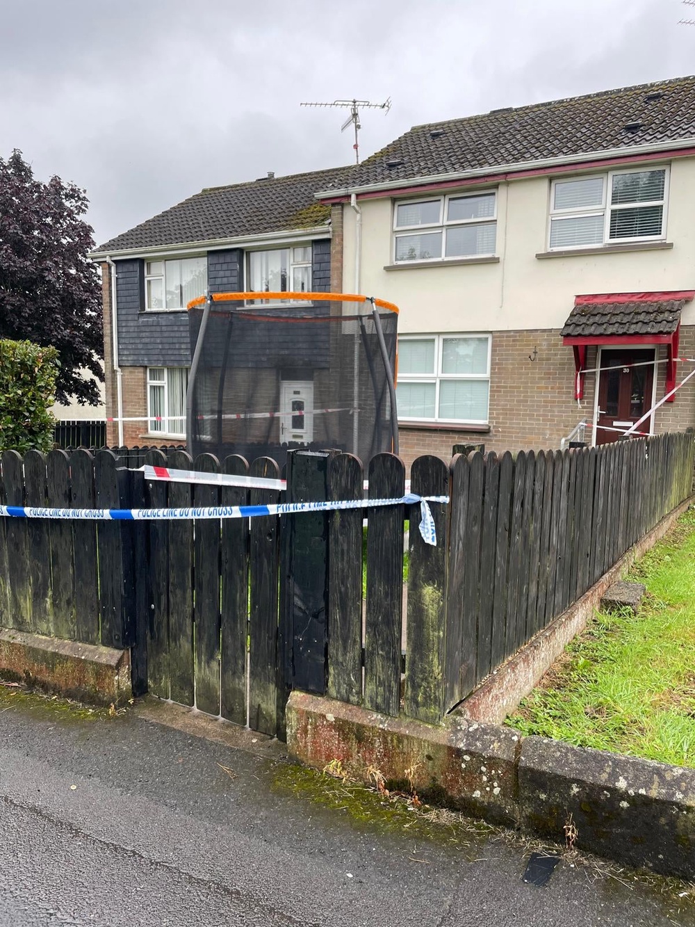 Police are at the scene of a serious assault in Co Tyrone. Detectives are investigating the incident in the Lisnahull Road area of Dungannon. Picture date: Saturday August 29, 2026. (PA Wire)