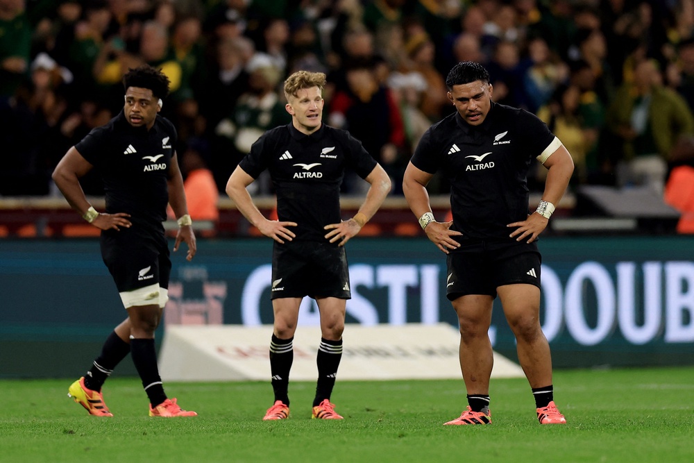 The All Blacks paid the price for a lack of discipline at key points (Reuters)