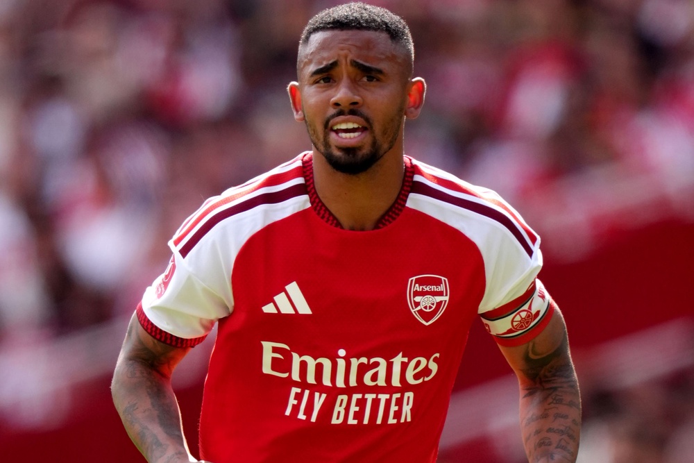 Gabriel Jesus joined Arsenal from Manchester City in 2022 (PA Wire)