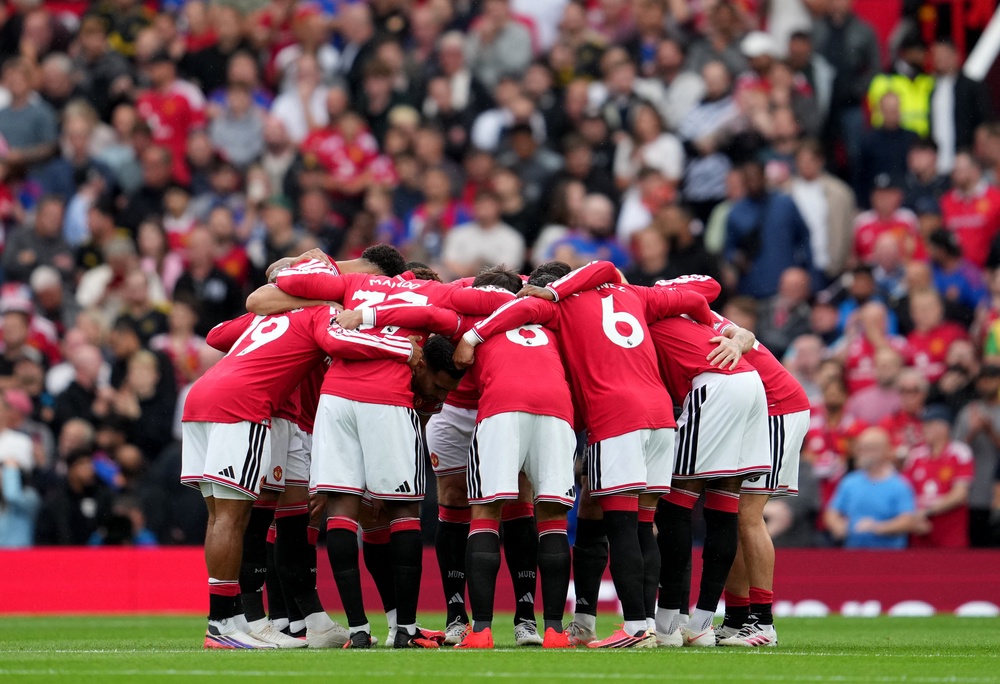 Image from: Everton v Man United LIVE: George thunders in brilliant equaliser in tense Premier League clash