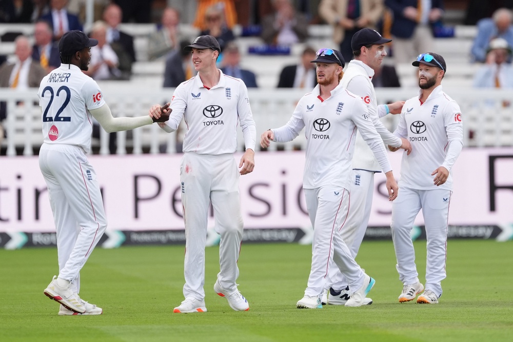 England beat Pakistan at Lord’s to wrap up the series (Ben Whitley/PA). (PA Wire)