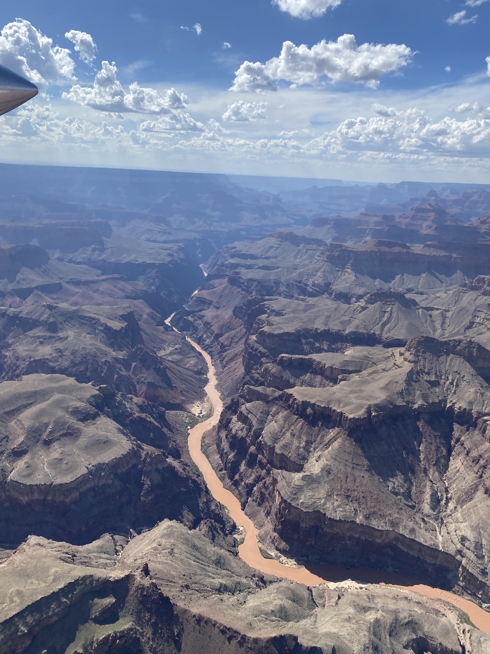 This photo shows Grand Canyon National Park in northern Arizona on Sunday, Aug. 30, 2026, after it was hit by heavy flooding a day earlier. (Craig Sanderson via AP) (AP)
