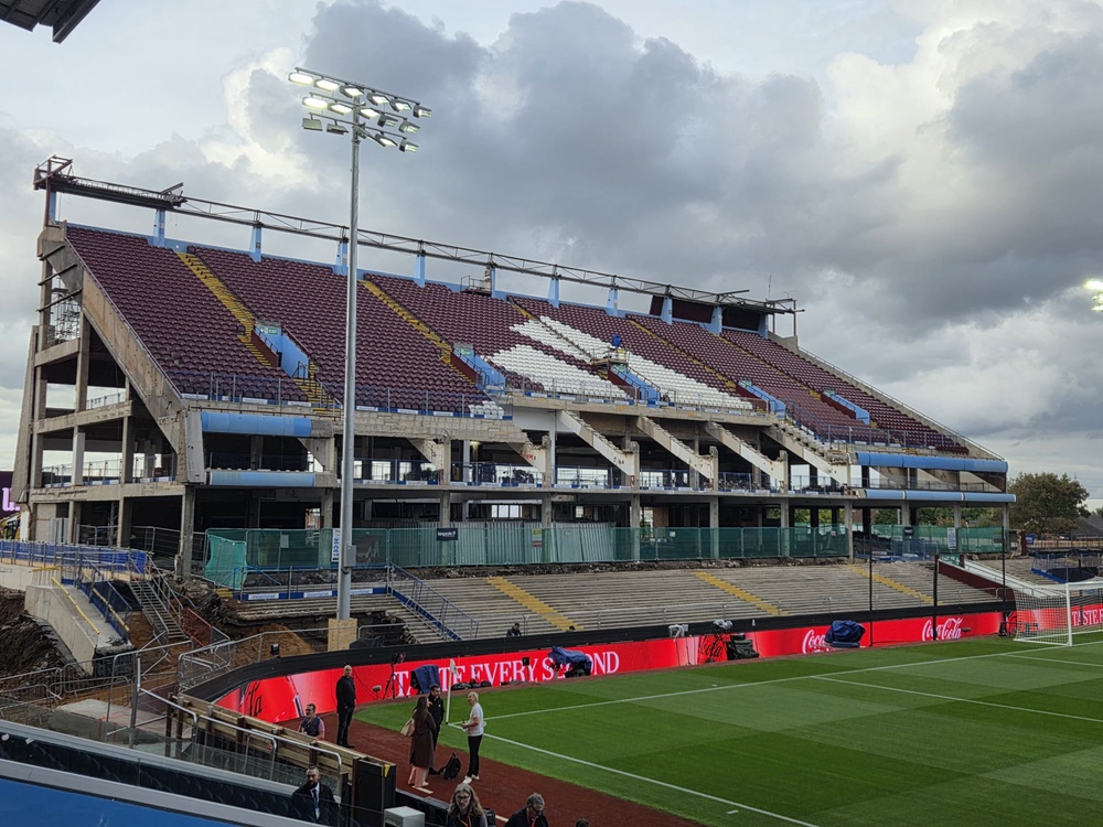 Aston Villa are renovating the stadium so Villa Park will have a reduced capacity for the 2026/27 season. (Richard Jolly/The Independent)