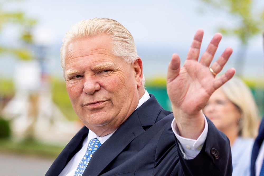 Ontario Premier Doug Ford says an ongoing trade war between the US and Canada could be ‘devastating’ to their economies, though economists and public policy experts say the country has the upper hand when it comes to oil, despite Trump’s claims (Reuters)