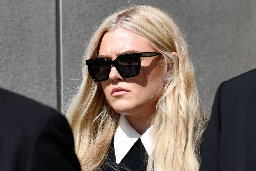 Erika Kirk leaves the Fourth District Courthouse, July 6, 2026, in Provo, Utah, after a hearing for Tyler Robinson (Copyright 2026 The Associated Press. All rights reserved.)
