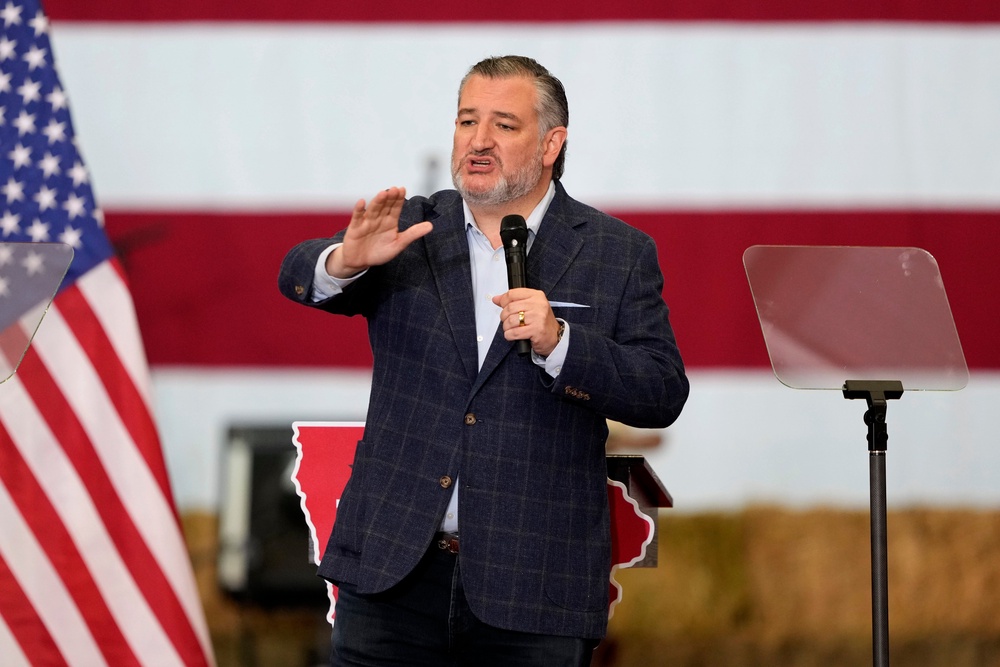 Sen. Ted Cruz has joked that James Talarico could not be described as “masculine” (Getty)