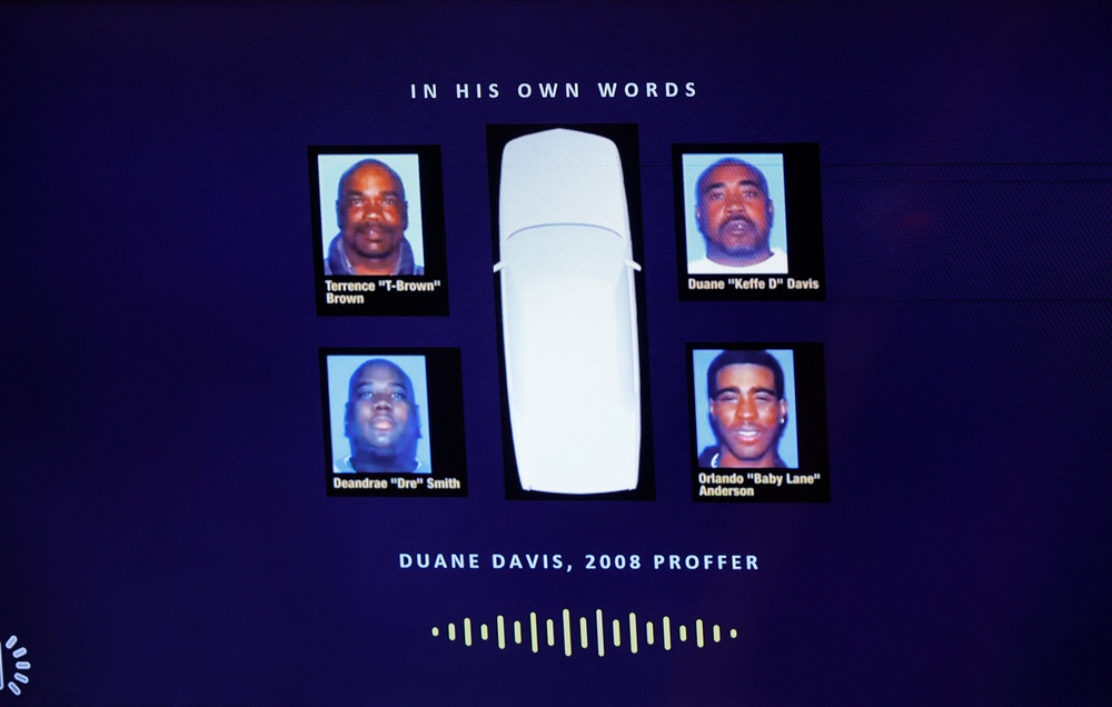Davis is the only person still alive who is believed to have been in the Cadillac from which the shots that killed Tupac were fired (AFP/Getty)