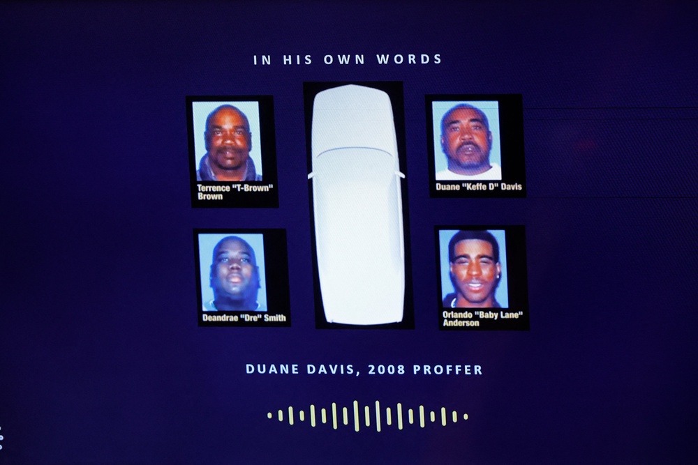 Davis is the only person still alive who is believed to have been in the Cadillac from which the shots that killed Tupac were fired (AFP/Getty)