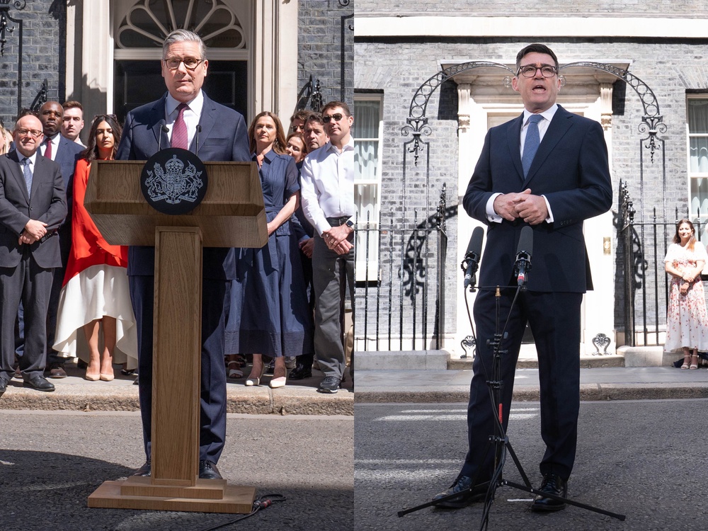 Sir Keir Starmer was replaced in Downing Street by Andy Burnham in July (Stefan Rousseau/PA) (PA Wire)
