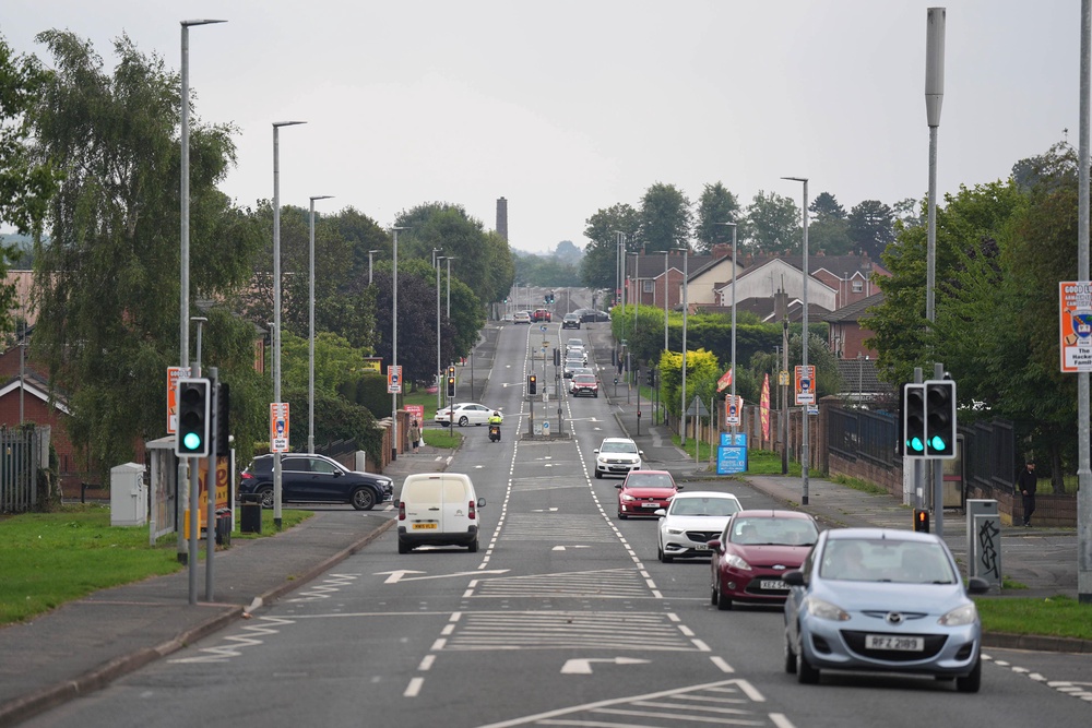 Garvaghy Road in Portadown is a predominantly nationalist area (PA Wire)