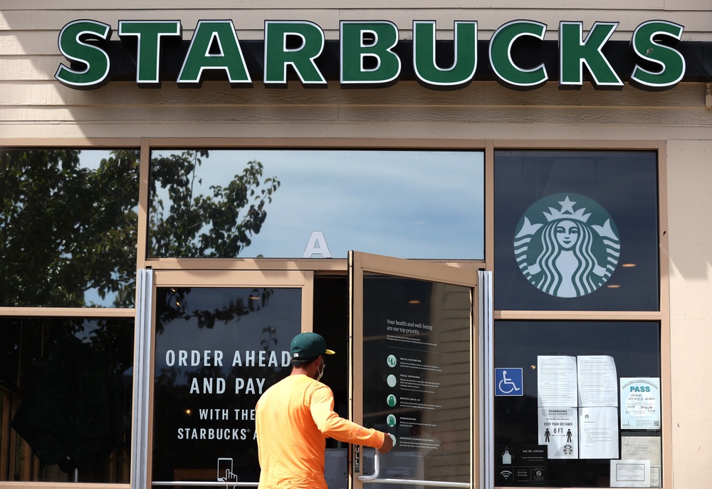 After a lawsuit was filed by a former Starbucks barista who says he was assaulted by a non-paying guest looking to use the bathroom, the co-founder of the American Restroom Association is calling for the coffeehouse giant's toilet policy to be loosened (Getty Images)