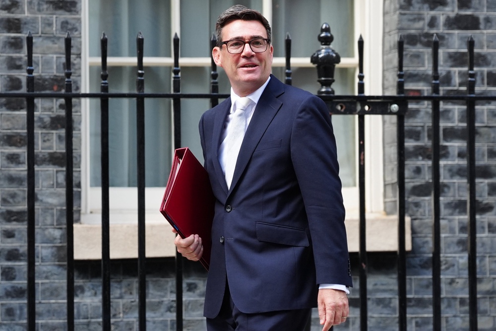 Mr Burnham said he was prioritising problem-solving over point-scoring (Stefan Rousseau/PA) (PA Wire)