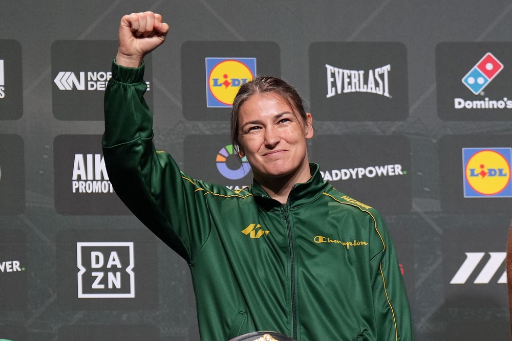Katie Taylor will fight at Croke Park for the first time on Saturday (Niall Carson/PA) (PA Wire)