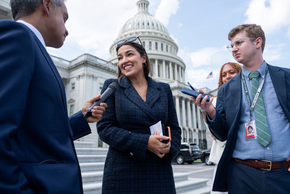 U.S. Representative Alexandria Ocasio-Cortez (D-N.Y.) has chronicled undergoing the egg freezing process. (Reuters)
