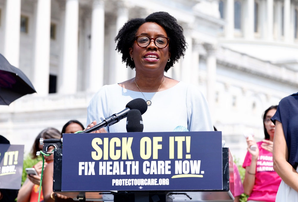 Rep. Lauren Underwood (D-Ill.), authored the bills Ocasio-Cortez is signing onto. (Getty)