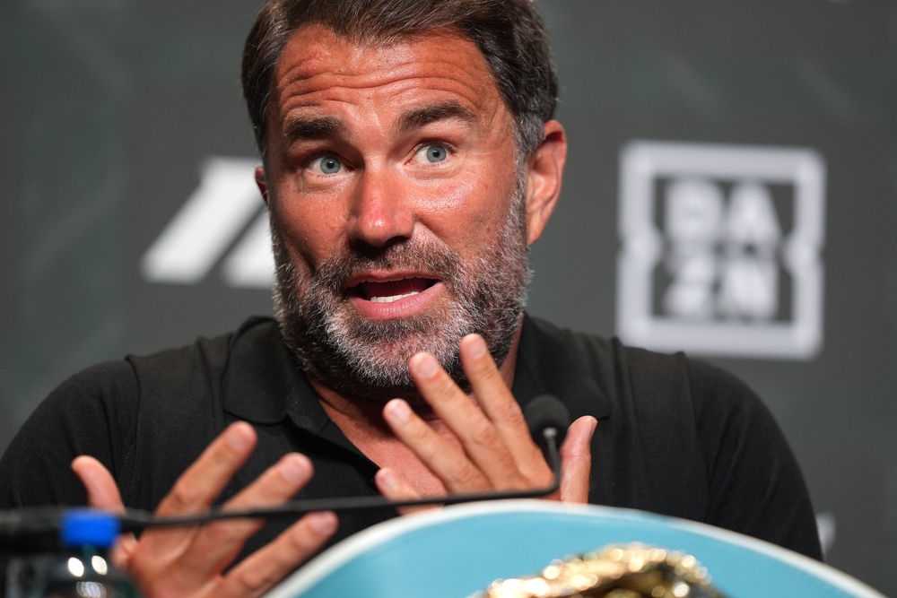Promoter Eddie Hearn (Niall Carson/PA). (PA Wire)