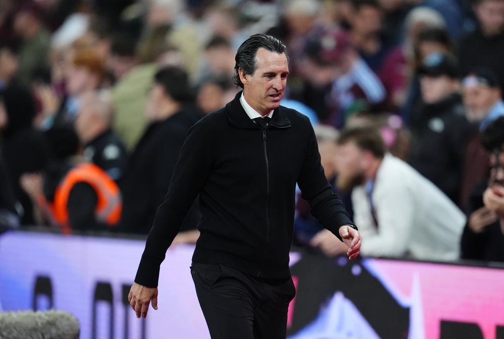 Unai Emery has seen has team change completely since leading Aston Villa to the Europa League (PA)