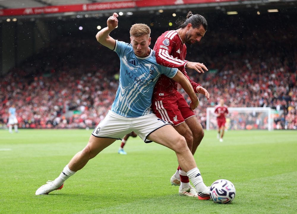 Nottingham Forest broke their transfer record on Liam Delap (Getty)