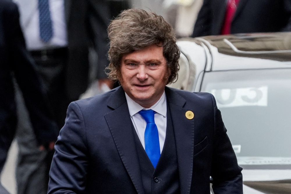 Argentina’s president Javier Milei has said he is preparing to make a national announcement on Thursday night (Reuters)