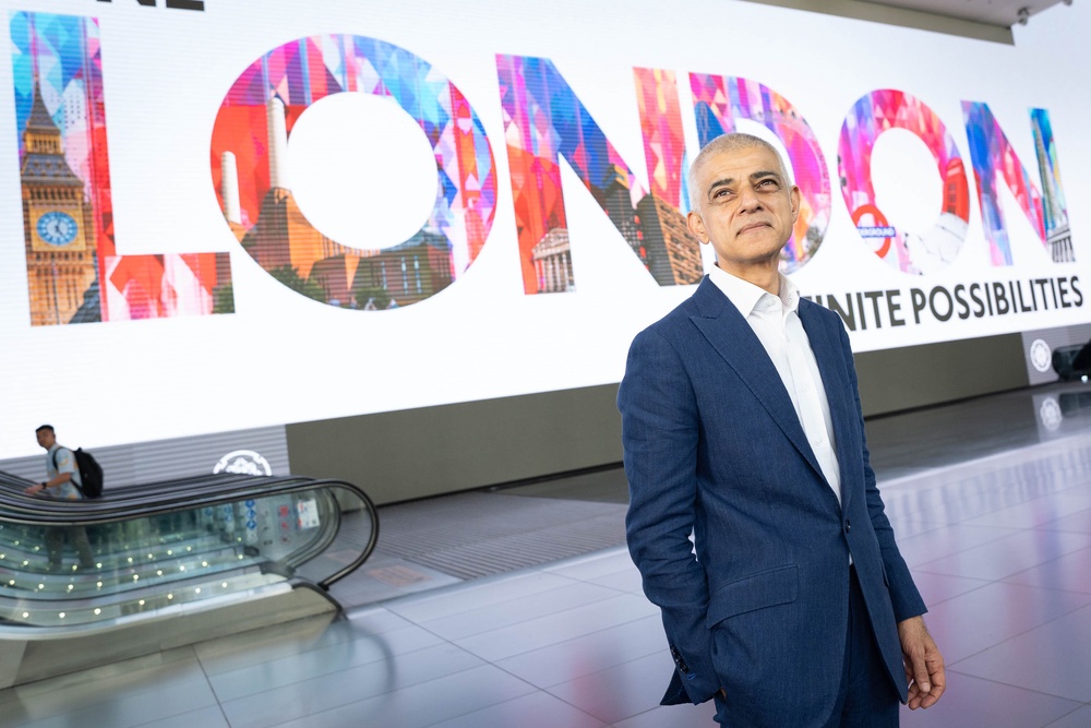 Lord Sadiq Khan is ‘the victim of a scam’, a spokesperson said (PA)