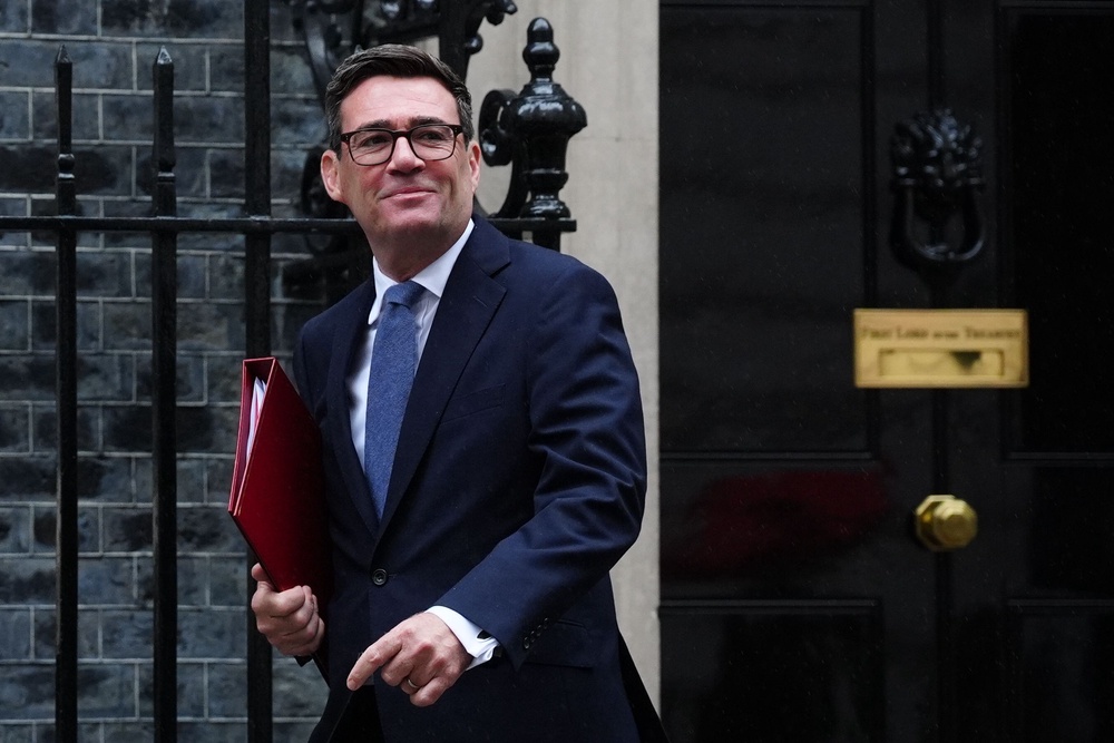 Prime Minister Andy Burnham said the UK ‘cannot be complacent’ despite falling numbers of small boats crossing the Channel (PA Wire)