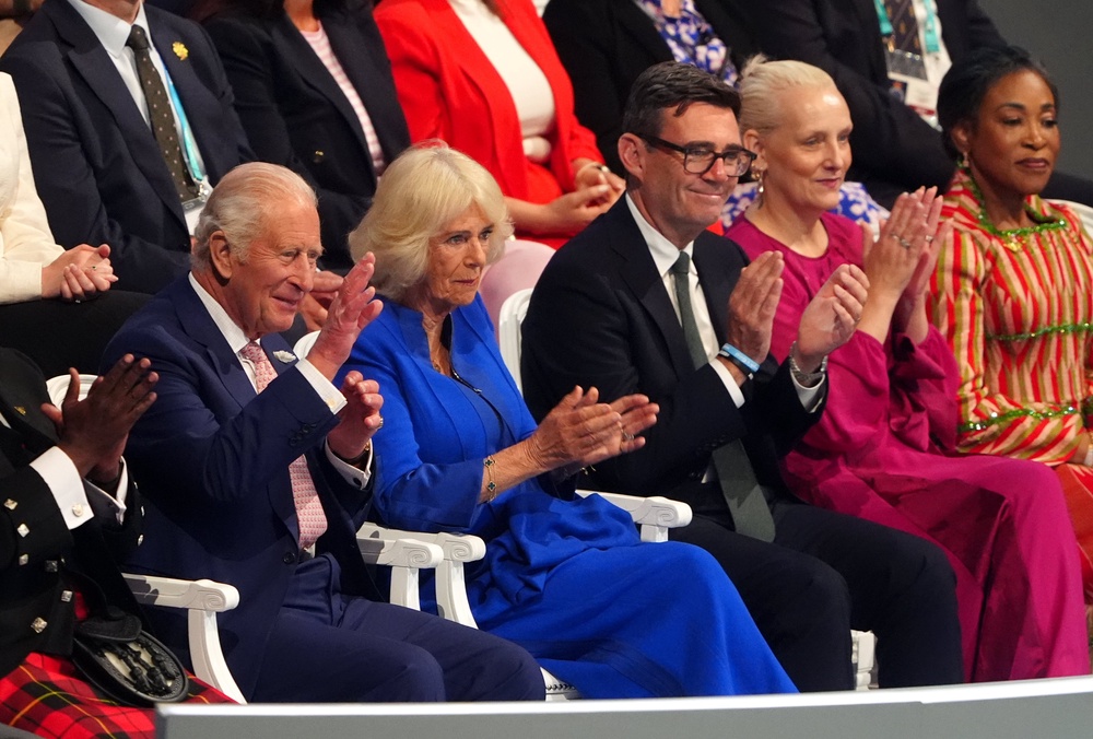 Prime Minister Andy Burnham and Marie-France van Heel will visit the tapestry alongside the King, Queen and the Macrons (Owen Humphreys/PA) (PA Wire)