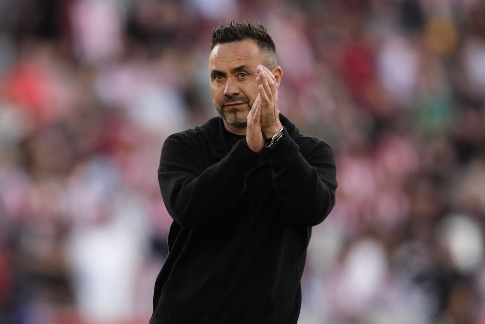 Tottenham manager Roberto De Zerbi expressed his delight at Bergvall committing his future to the club (Jordan Pettitt/PA) (PA Wire)